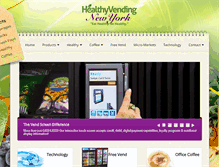 Tablet Screenshot of healthyvendingnewyork.com